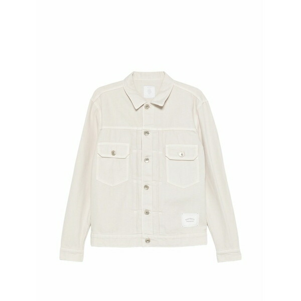 イレブンティ メンズ 上衣＆上衣 アウター Flap-pocket jacket Neutrals
