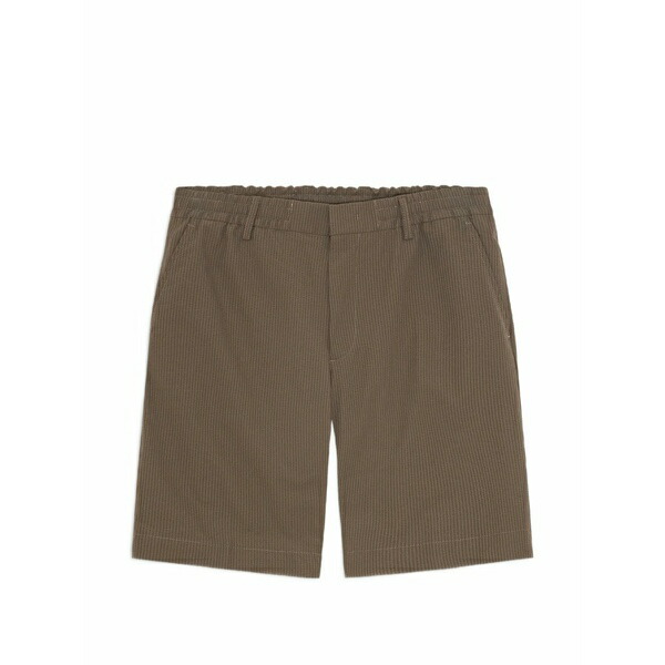 エヌエヌ77 メンズ 心地好いズボン下 ボトムス Textured shorts Brown