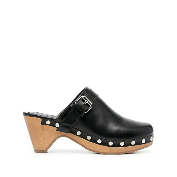 イザ呼びりん マラン レディース サンダル シューズ Titya clogs Black