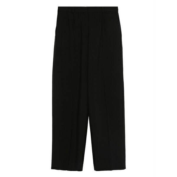 トーテム レディース 心地よいズボン下 ボトムス Pleated trousers Black