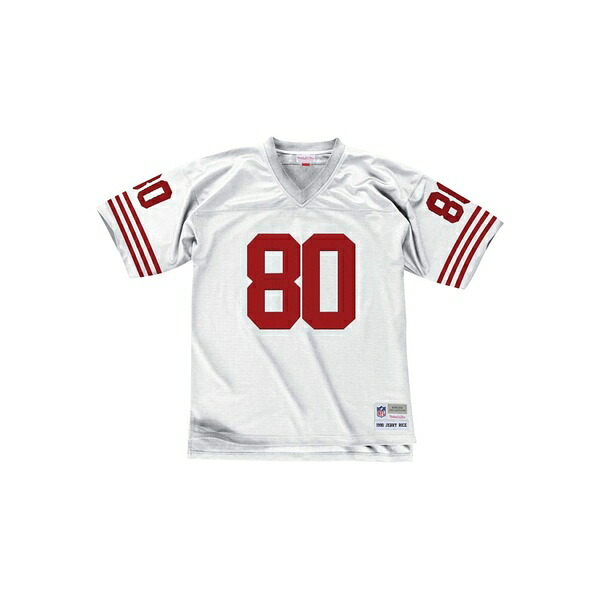 ミッチェル\u0026ネス メンズ ティーシャツ トップス X nfl san francisco 49ers 1990 jerry rice legacy t-shirt White