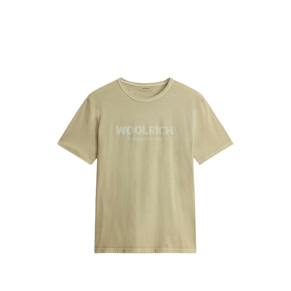 羊毛 資産家 メンズ ティーシャツ トップス Logo t-shirt Neutrals