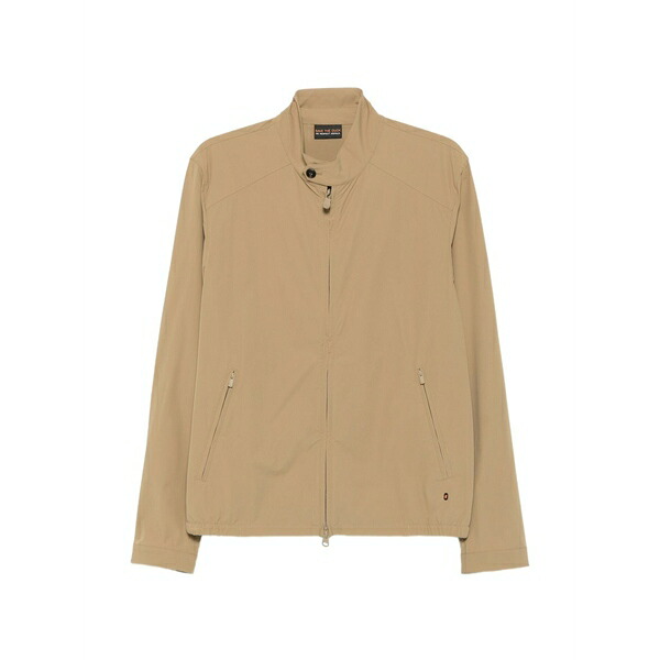 セーブザダック メンズ 上衣＆上衣 アウター Aspen zip-up high-neck jacket Neutrals
