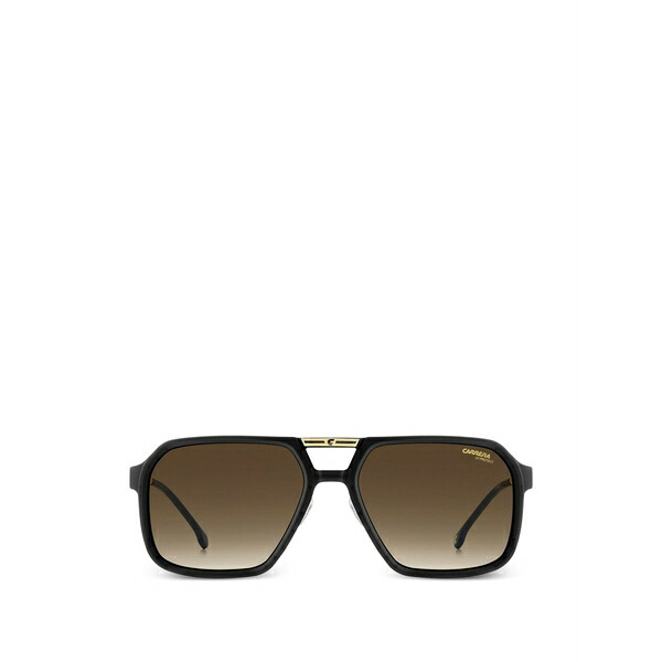カレーナ メンズ サングラス・アイウェア 付属物 Victory c 27/s geometric-frame sunglasses Black