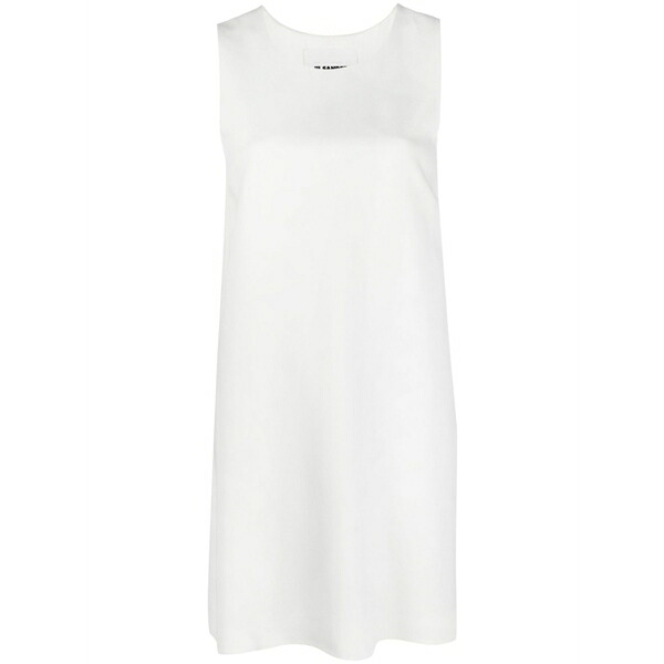 ジル・サンダー レディース 衣裳 トップス Sleeveless shift dress White
