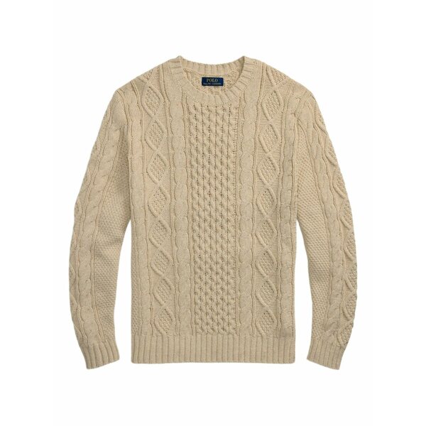 ラルフローレン メンズ 編み物\u0026プルオーバー アウター Cable-knit sweater Neutrals