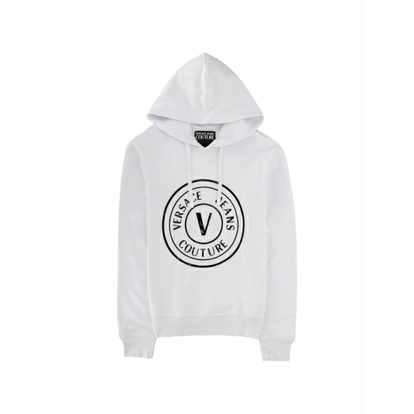 呼びりん探し回る メンズ パーカー・スウェットシャツ アウター Logo hoodie White