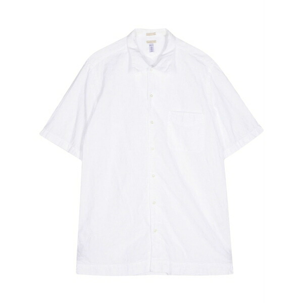 マッシモ アルバ メンズ ティーシャツ トップス Venic cotton shirt White