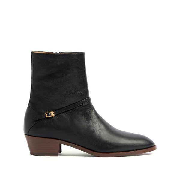 ヴァレンティノ ガラヴァーニ メンズ ブーツ シューズ Pat ankle boots Black｜asty