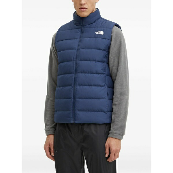 北の方人間の顔 メンズ 上衣＆上衣 アウター Padded zipped gilet Blue