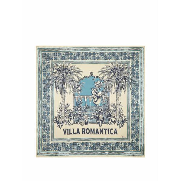 アレメ レディース マフラー・ストール・スカーフ アクセサリー Villa romantica patterned scarf Neutrals｜asty 42,770円