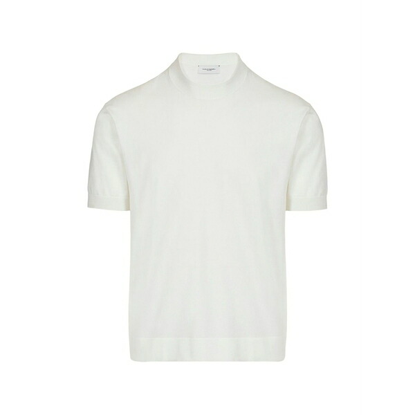 パウロペコラ メンズ 編み物\u0026プルオーバー アウター Short-sleeve sweater White