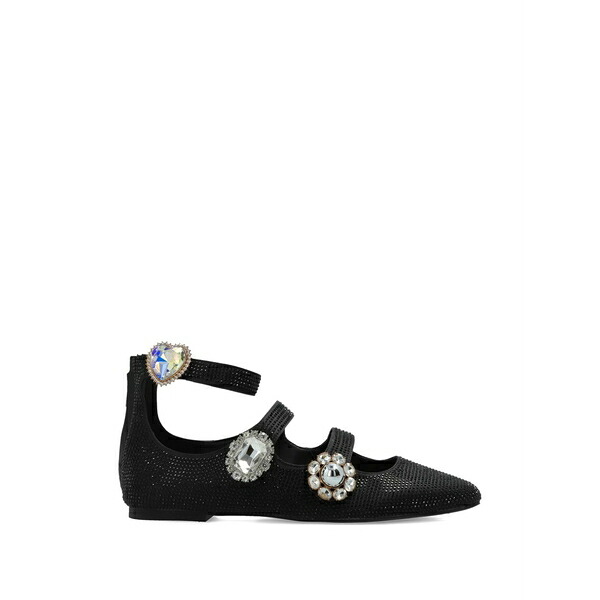 カートジェイガーロンドン レディース パンプス シューズ Gladiator embellishment pumps  Black