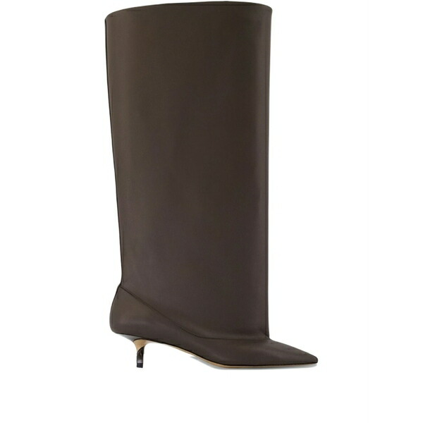 ジャクエムス レディース ブーツ シューズ 45mm the high tourni boots Brown|asty