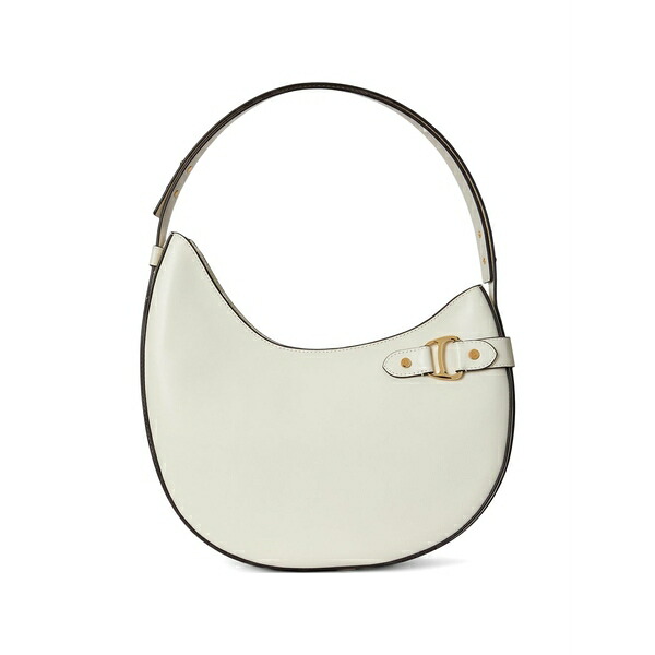 ラルフローレン レディース ショルダーバッグ 御徒面子 Large tasha leather shoulder bag Neutrals