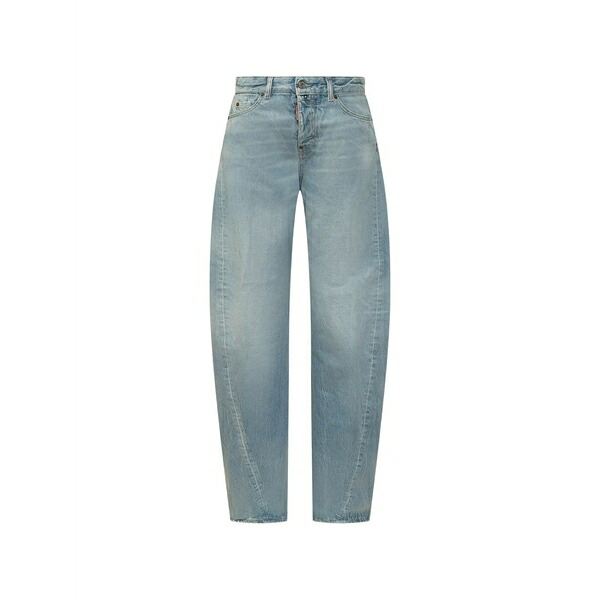 ディースクエアード レディース デニムパンツ ボトムス Loose jeans Blue｜asty