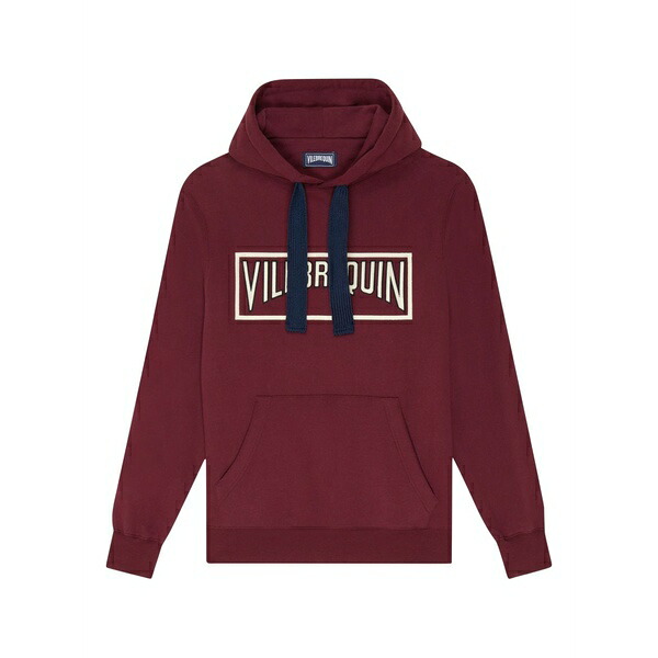 ヴィルブレクイン メンズ パーカー・スウェットシャツ アウター Embroidered hoodie Red