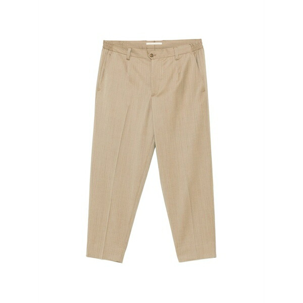 ブリ後ろ側 1949 メンズ 心地好いズボン下 ボトムス Portofino belt-loops trousers Brown