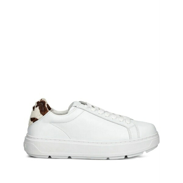 優しいこと モスキーノ レディース スニーカー シューズ Lace-up sneakers White