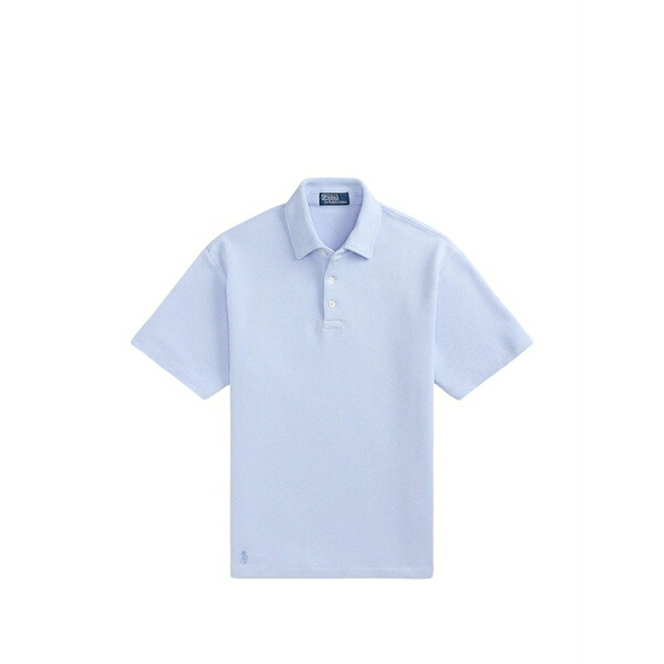 ラルフローレン メンズ スポーツシャツ トップス Textured piqu￡ polo shirt Blue