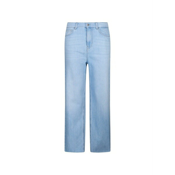 リュージョー レディース ジーンズズボン下 ボトムス High-rise straight-leg jeans Blue