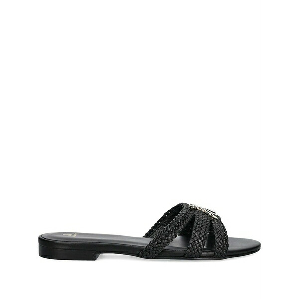 パトリツィア ペペ レディース サンダル シューズ Braided slides Black｜asty