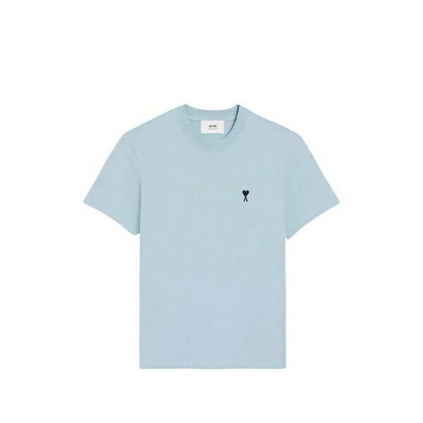 意中の女 メンズ ティーシャツ トップス Ami de coeur heart-logo t-shirt Blue