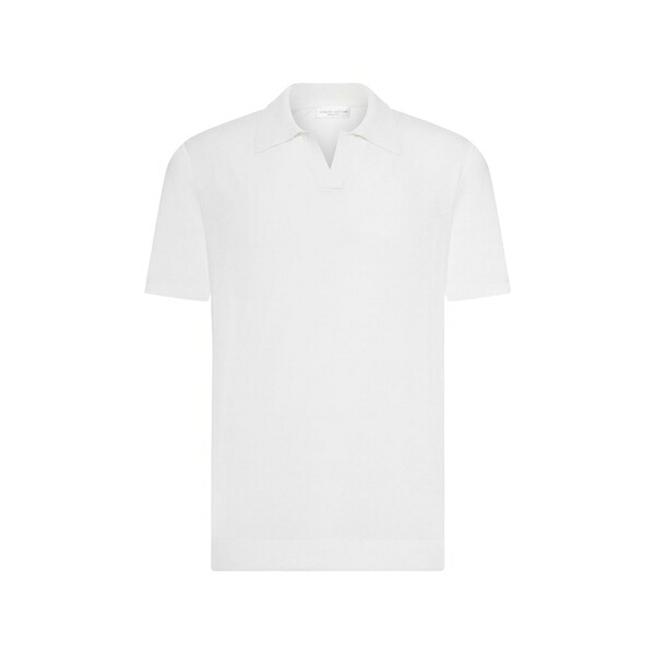 ロベルトコリーナ メンズ ティーシャツ トップス V-neck t-shirt White