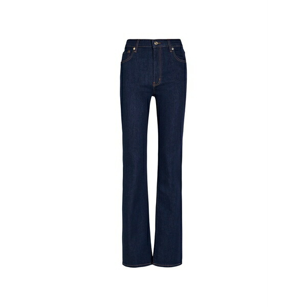 一こま レディース ジーンズズボン下 ボトムス Reboot bootcut jeans Blue