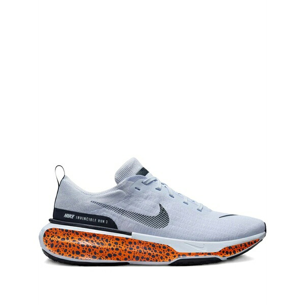 ナイキ メンズ スニーカー シューズ Invincible 3 electric logo-print sneakers Blue