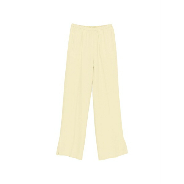 フォルテ フォルテ レディース カジュアルパンツ ボトムス Elasticated-waist linen trousers Neutrals｜asty