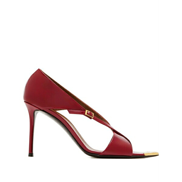 ジュゼッペザノッティ レディース サンダル シューズ 90粍 intriigo crois￡e crystal sandals Red