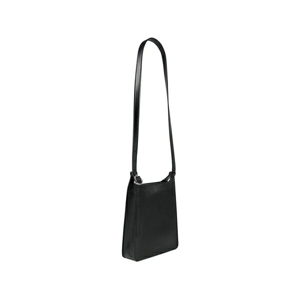 ジャクエムス メンズ ショルダーバッグ 御徒面子 Small tablier shoulder bag Black