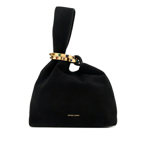 ヴェロニカ ベアード レディース トートバッグ 御徒面子 Swing embellished tote bag Black