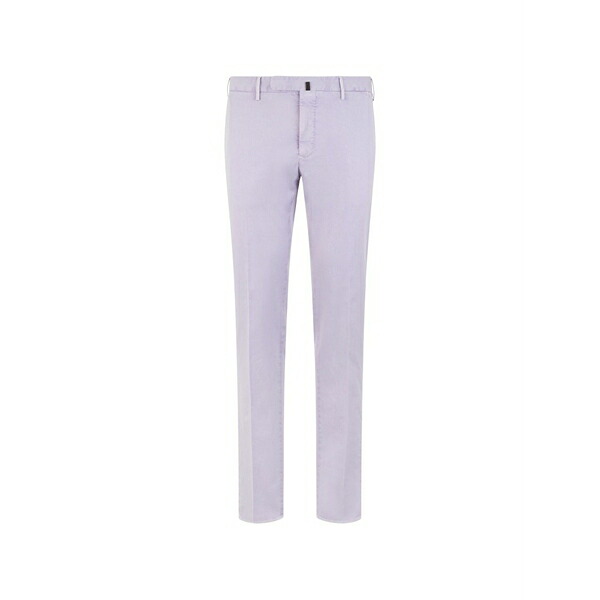 投げること御召しもの メンズ 心地よいズボン下 ボトムス Belt-loops trousers Purple
