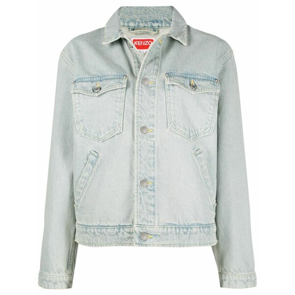 ケンゾー レディース 上衣＆上衣 アウター X nigo floral-print denim jacket Blue