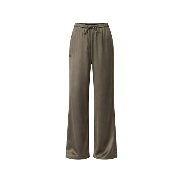 リフォメーション レディース 心地よいズボン下 ボトムス Olina silk trousers Brown
