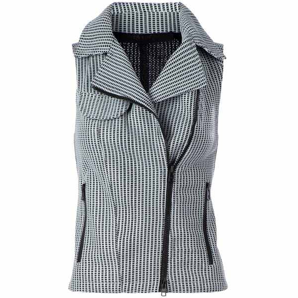 ドローミー レディース 厚地の外套 アウター Perforated gilet Grey