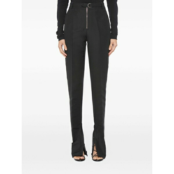 カパサ ミラノ レディース 心地好いズボン下 ボトムス Zip slim trousers Black