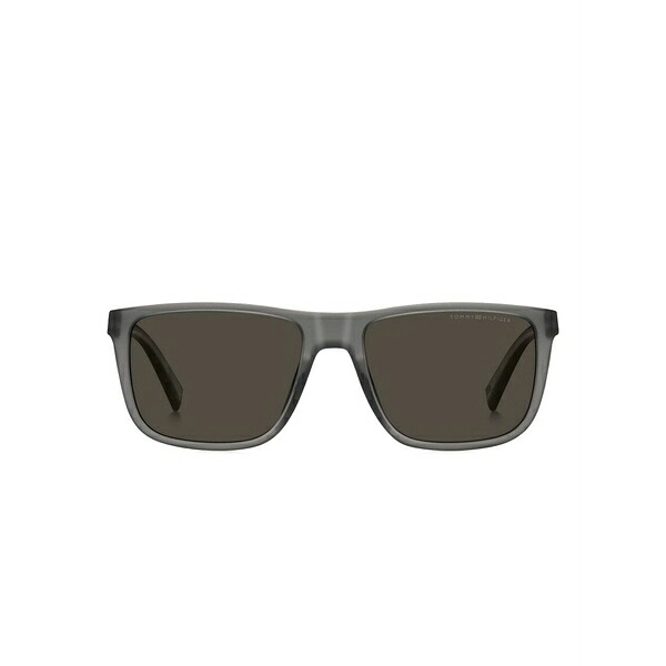 トミー ヒルフィガー メンズ サングラス・アイウェア 付属物 Square-frame sunglasses Grey