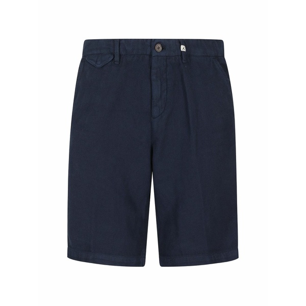 ミース メンズ 心地よいズボン下 ボトムス Cotton-pique shorts Blue
