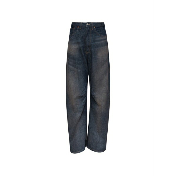 マルタンマルジェラ レディース ジーンズズボン下 ボトムス High waist pants 5 pockets Blue