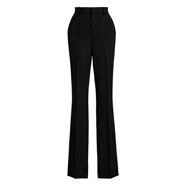 ラルフローレン レディース 心地よいズボン下 ボトムス Wool trousers Black