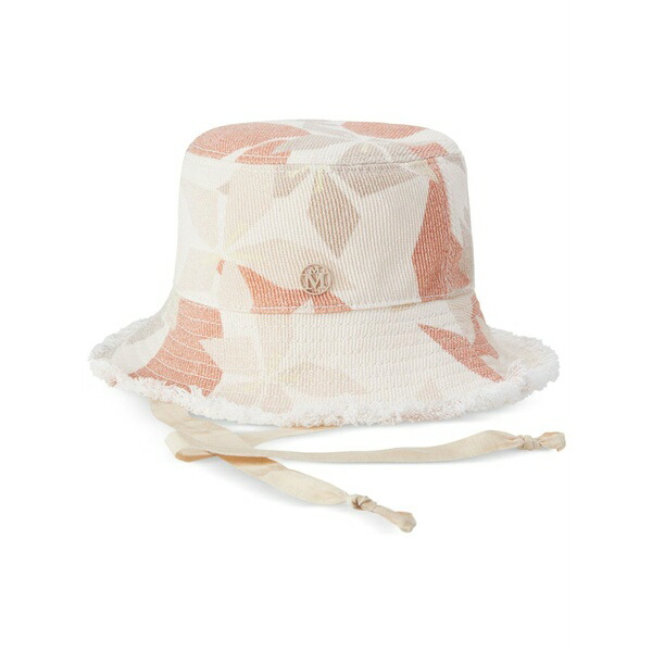 メゾンミッシェル  レディース 鳥打ち帽 付属物 Angele bucket hat White
