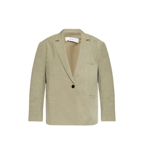 イロ レディース 上衣＆上衣 アウター Single-breasted blazer Neutrals