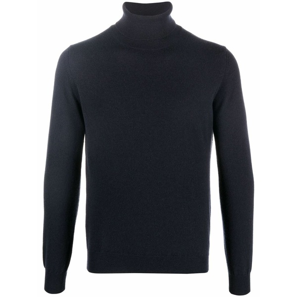 コルネリアーニ メンズ 編み物\u0026スウェーター アウター Long-sleeve roll-neck jumper Blue