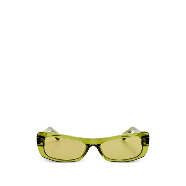 ジャクエムス メンズ サングラス・アイウェア 付属物 Geometric frame sunglasses Green