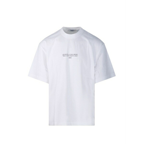 象牙色 メンズ ティーシャツ トップス Statement skate t-shirt White