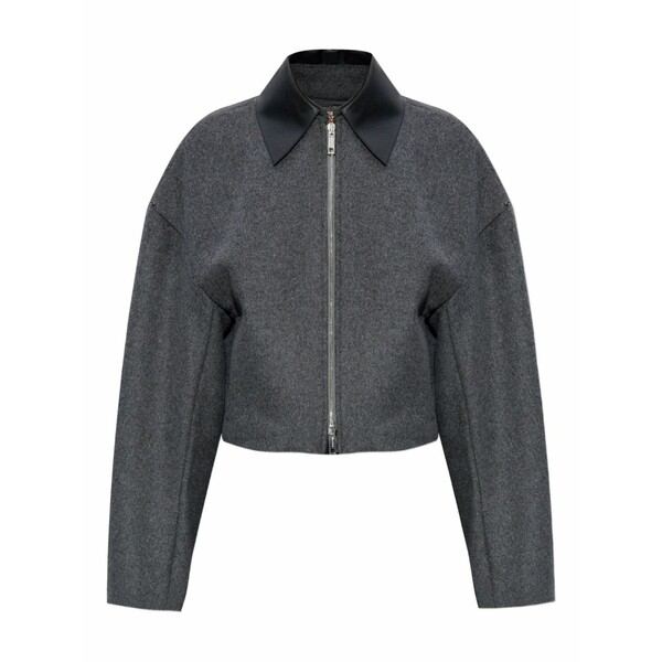 運動競技マックス レディース 厚地の外套 アウター Vacuo coat Grey