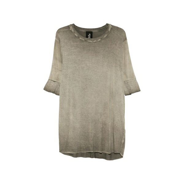トム・Cr メンズ プルオーバー トップス Ribbed-trim t-shirt Green
